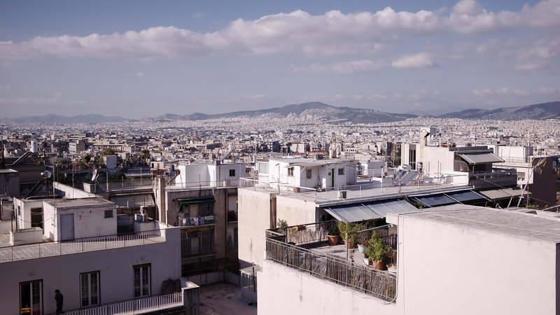 View over Athens