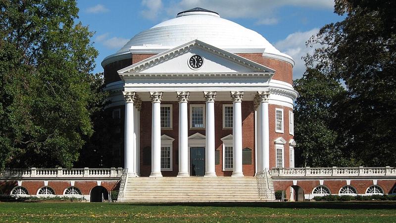 The Rotunda at the University of Virginia in Charlottesville