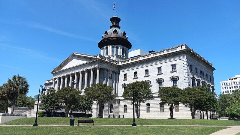 The South Carolina State House in Columbia.