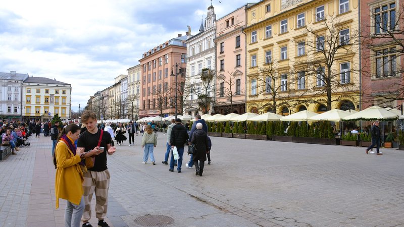 Main Market Square in Kraków