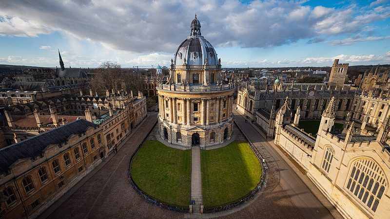 Radcliffe Camera and surrounding university buildings in Oxford