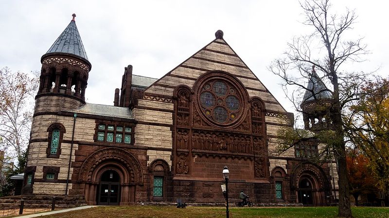 Historic Alexander Hall in Princeton, New Jersey.