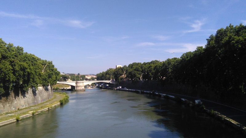 River Tiber in Rome