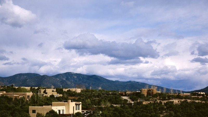 Santa Fe architecture in New Mexico