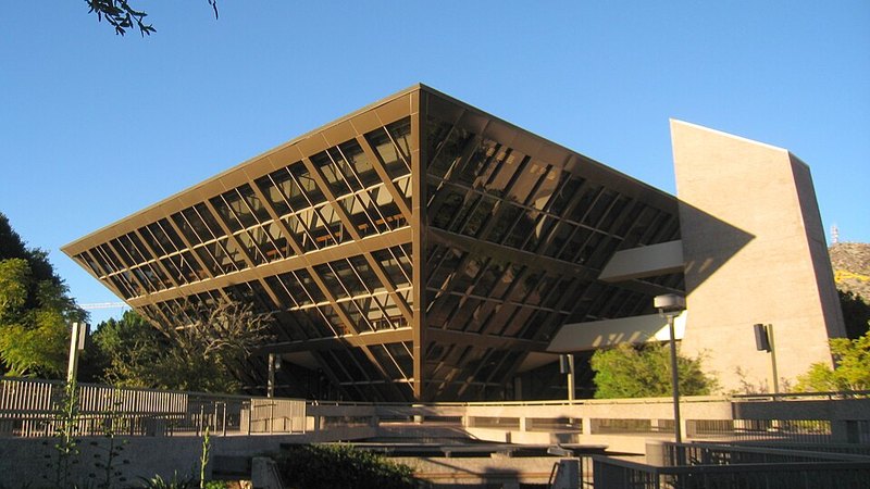 Tempe City Hall with Hayden Butte in the background